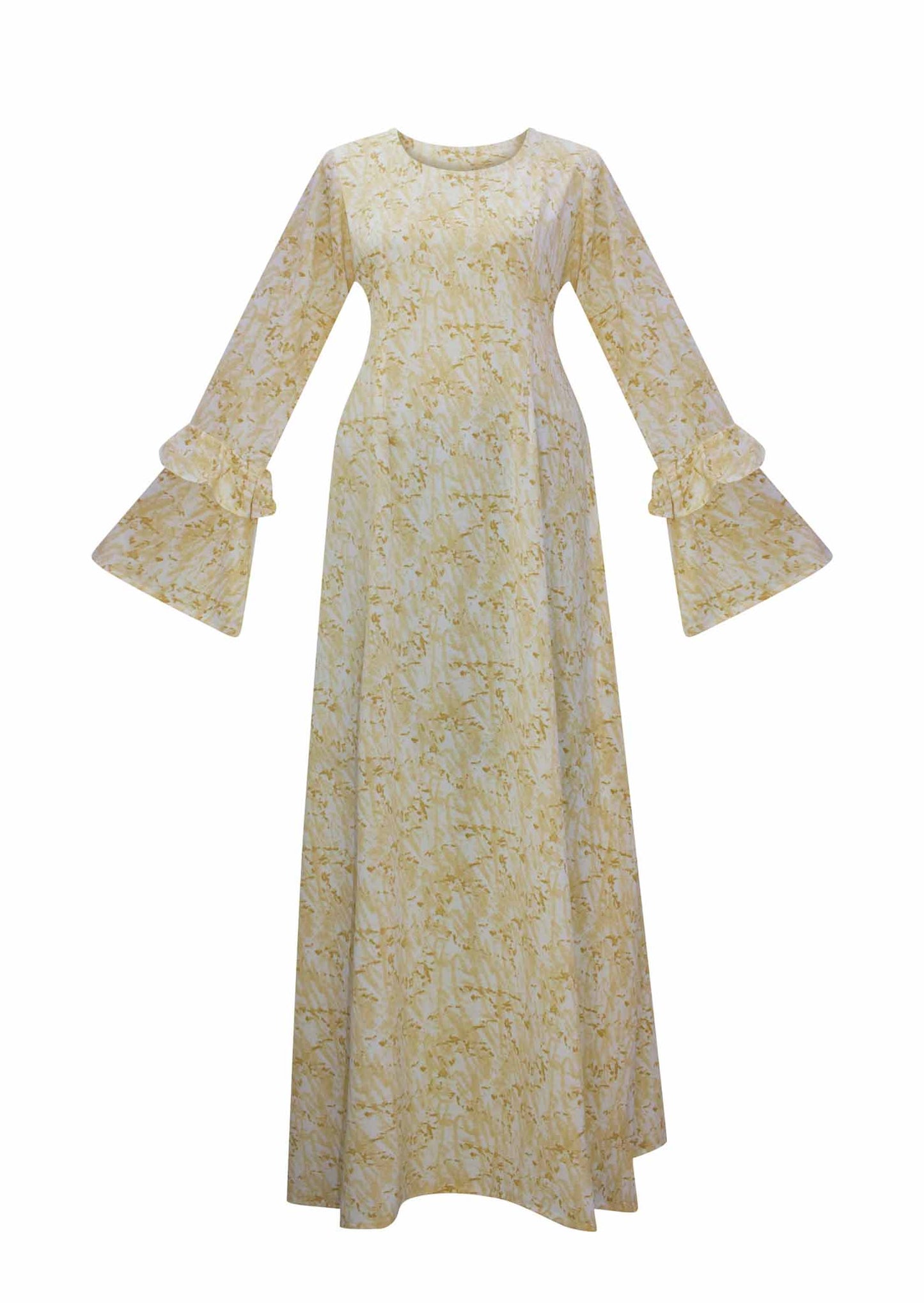 Skye Basic Dress in Yellow